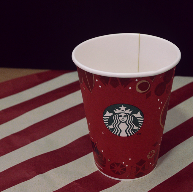 DIY MINI STARBUCKS COFFEE RED CUPS, CHRISTMAS ORNAMENTS