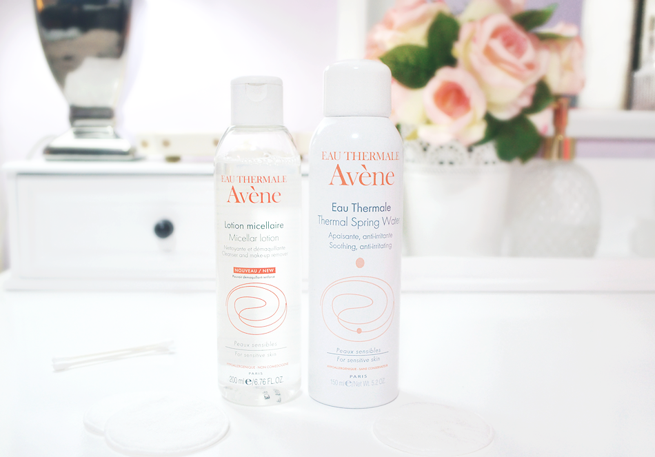 avene thermal spring water and micellar lotion review