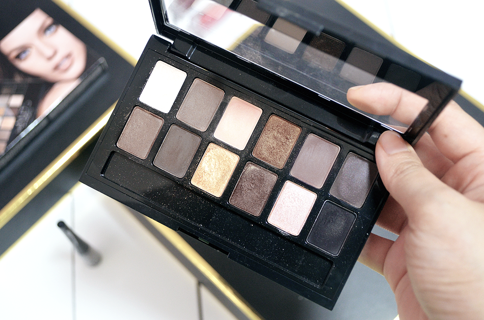 maybelline the nudes eyeshadow palette review swatches fotd