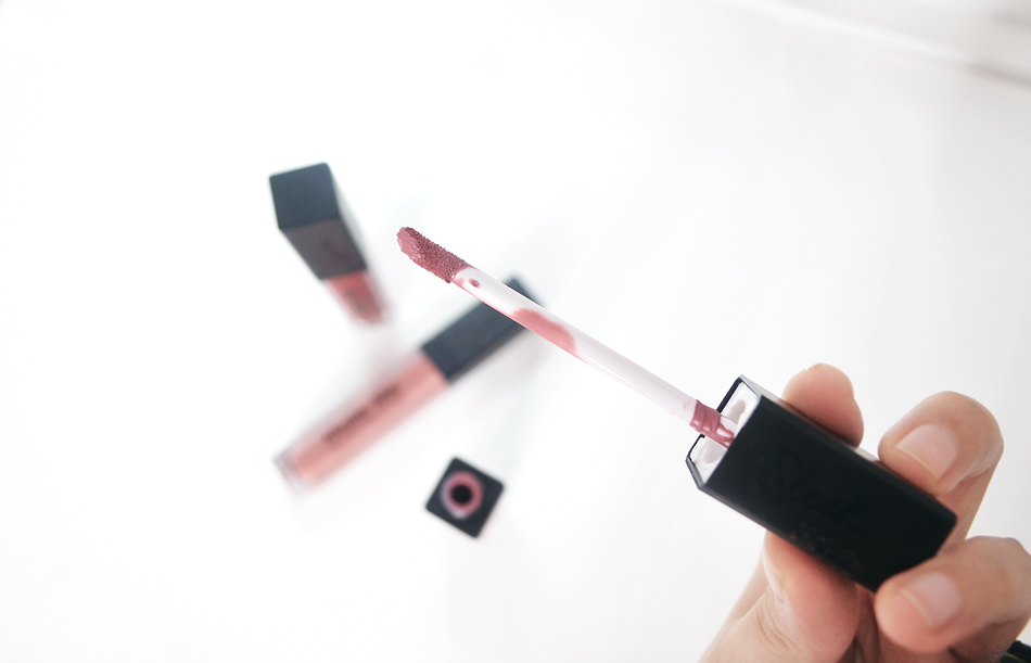 sleek birthday suit shabby chic matte me lip cream review swatch photo fotd price