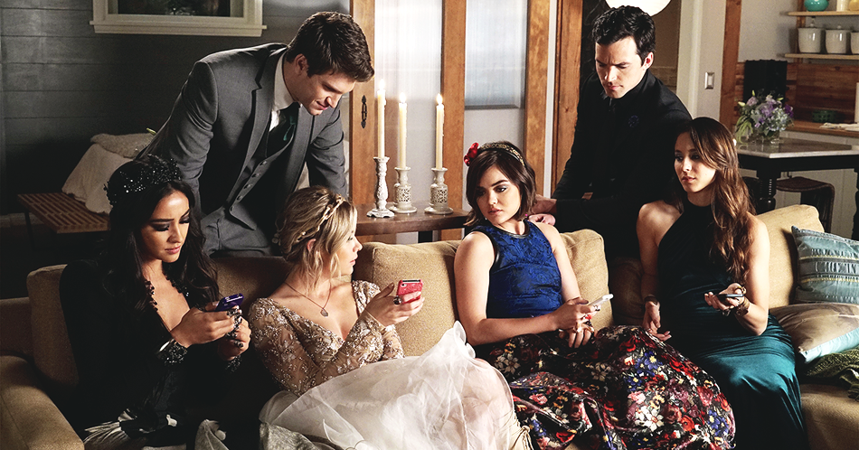 pretty little liars wallpaper prom scene