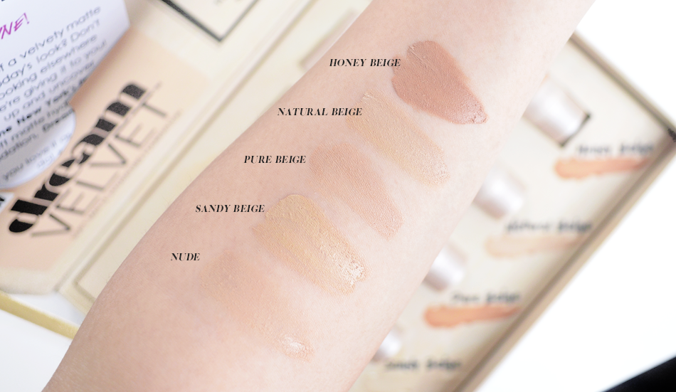 maybelline dream velvet soft matte hydrating foundation review swatches photo price