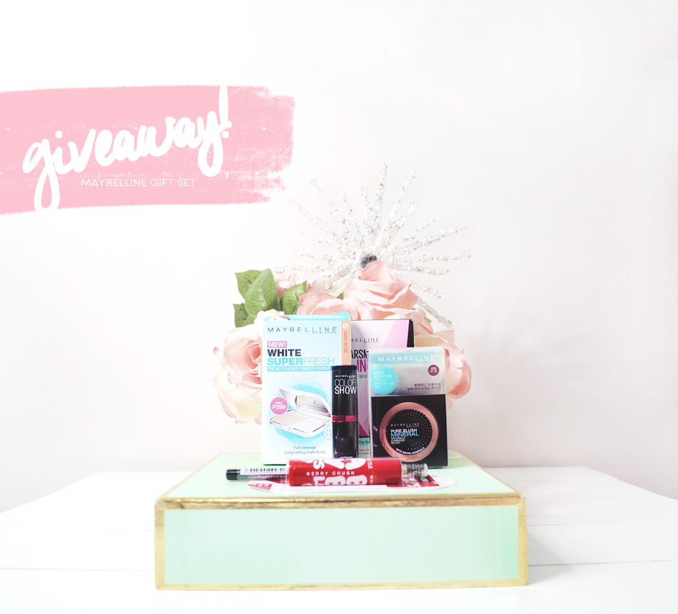 maybelline philippines giveaway