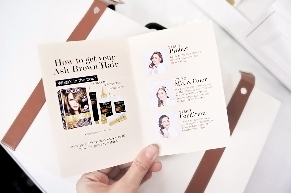 loreal paris excellence hair color unboxing